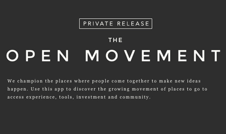 The Open Movement